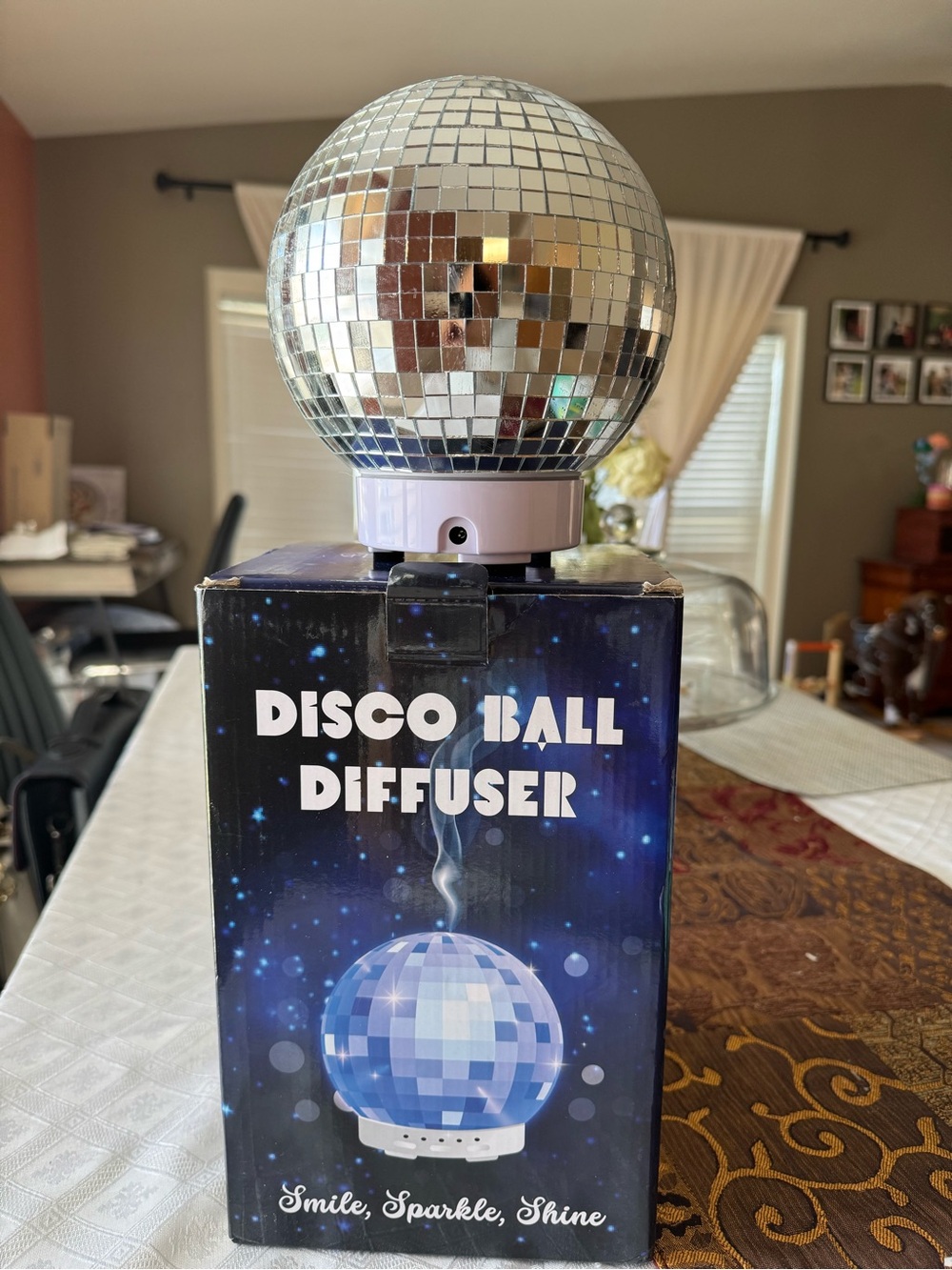 Scandinordica Disco Ball Diffuser - Silver Mirror Finish